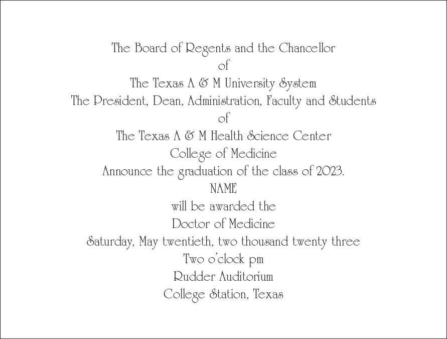 Graduation Announcement Package - Click Image to Close